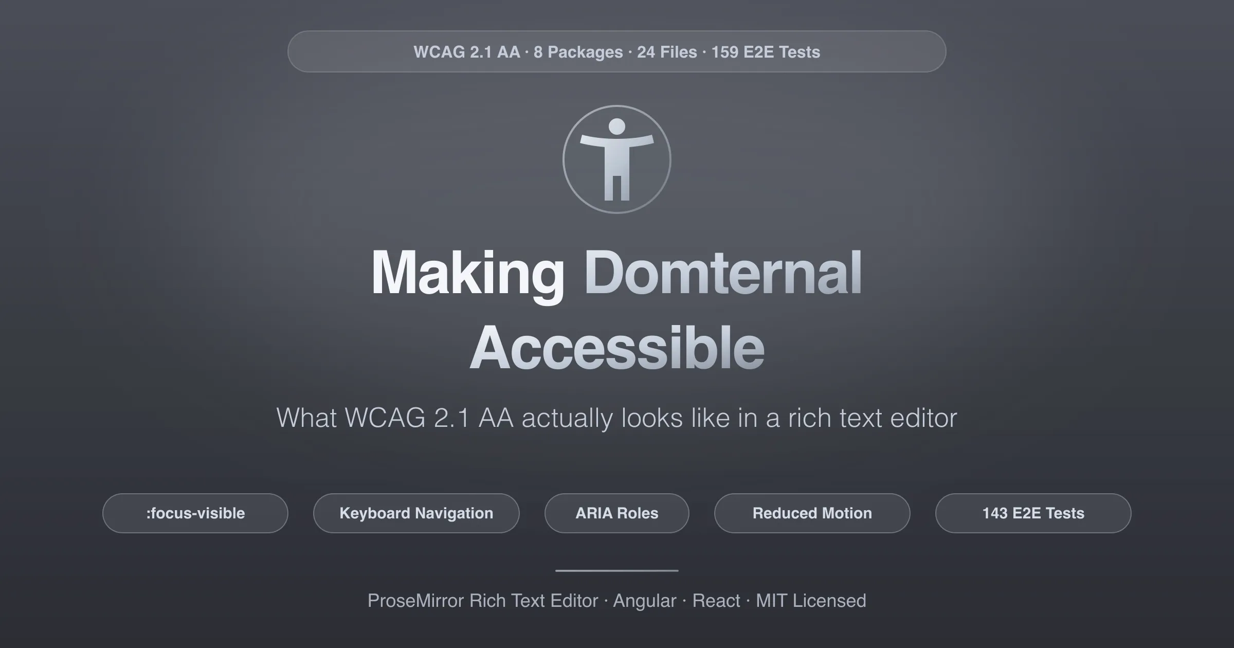 Making a Rich Text Editor Accessible